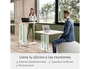 LEITZ Mesa Ergo Elevable Neumática Blanca