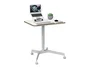 LEITZ Mesa Ergo Elevable Neumática Blanca