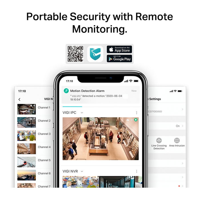TP-Link VIGI C340(2.8mm) Cámara de Seguridad IP Exterior Color 4MP Bala