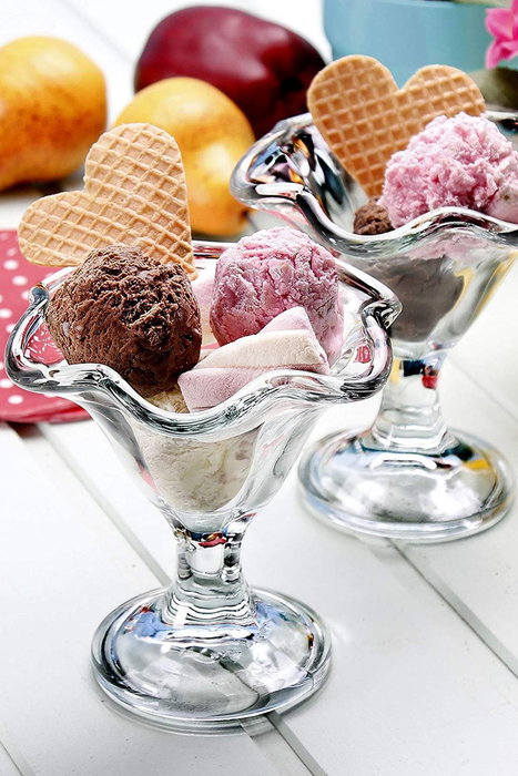 La Mediterranea Copa Helado 265 ml con dimensiones 13.7 cm x 13.3 cm x 13.7 cm (24 Unidades) La Mediterranea Copa Helado 265 ml con dimensiones 13.7 cm x 13.3 cm x 13.7 cm (24 Unidades)