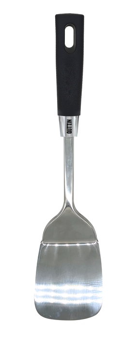 Quttin - Pala Plana Foodie de Acero Inoxidable para Cocina, 35.5 cm de Largo x 8 cm de Ancho (18 Unidades)