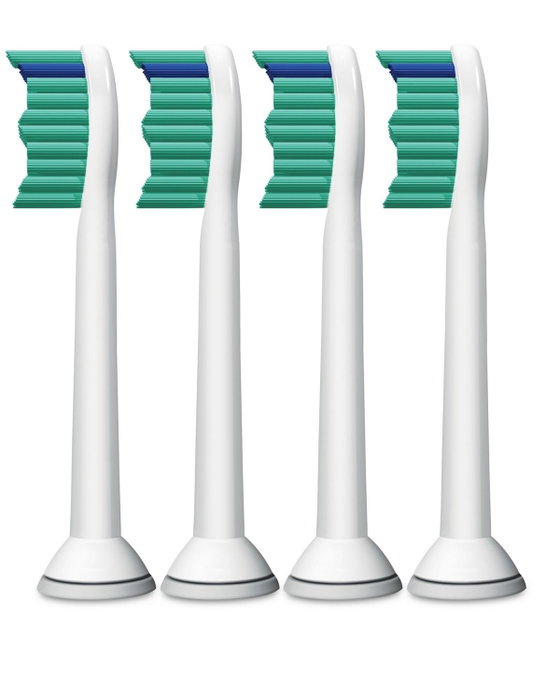 Philips Sonicare ProResults HX6014/07 Cabezales de Cepillo, 4 Piezas, Blanco, Dureza Media Philips Sonicare ProResults HX6014/07 Cabezales de Cepillo, 4 Piezas, Blanco, Dureza Media