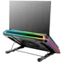 Mars Gaming Soporte Refrigerante MNBC-ULTRA para Portátiles hasta 18" con Iluminación LED RGB