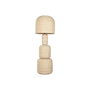 DKD Home Decor Lámpara de pie de ratán beige