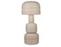 DKD Home Decor Lámpara de pie de ratán beige