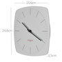 Kienzle Reloj de Pared DCF Radio-Controlled Modern Blanco 24,8 cm
