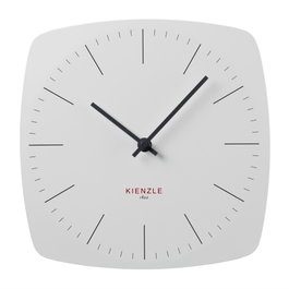 Kienzle Reloj de Pared DCF Radio-Controlled Modern Blanco 24,8 cm