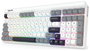 Redragon Garen Pro K656WGB-RGB-PRO Teclado Mecánico Inalámbrico RGB Blanco-Gris, Layout Polaco