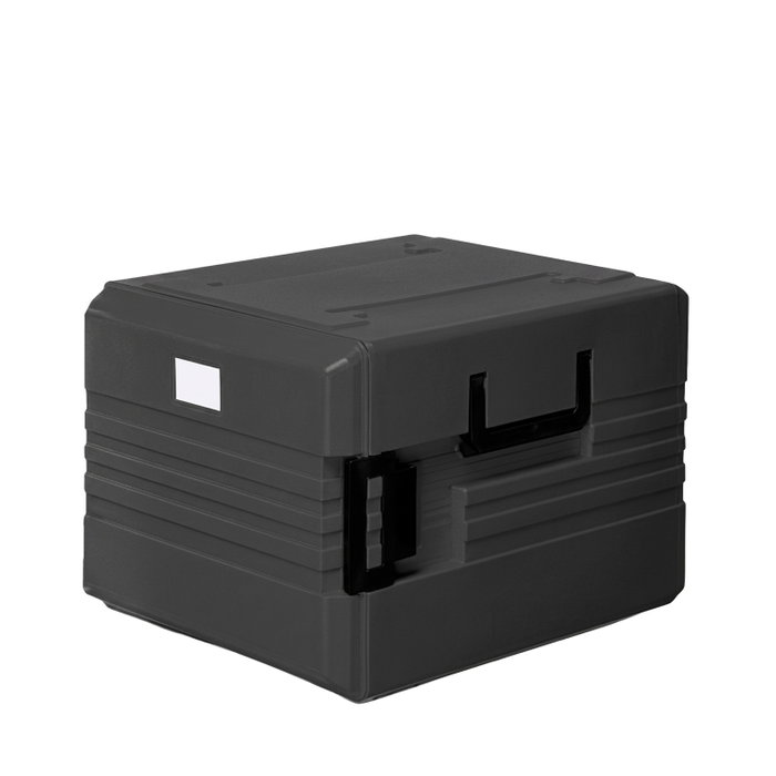 Rieber Thermoport 6000K Negro, Caja de Almacenaje y Transporte, 104 Litros, Polipropileno, Dimensiones 779x644x562 mm