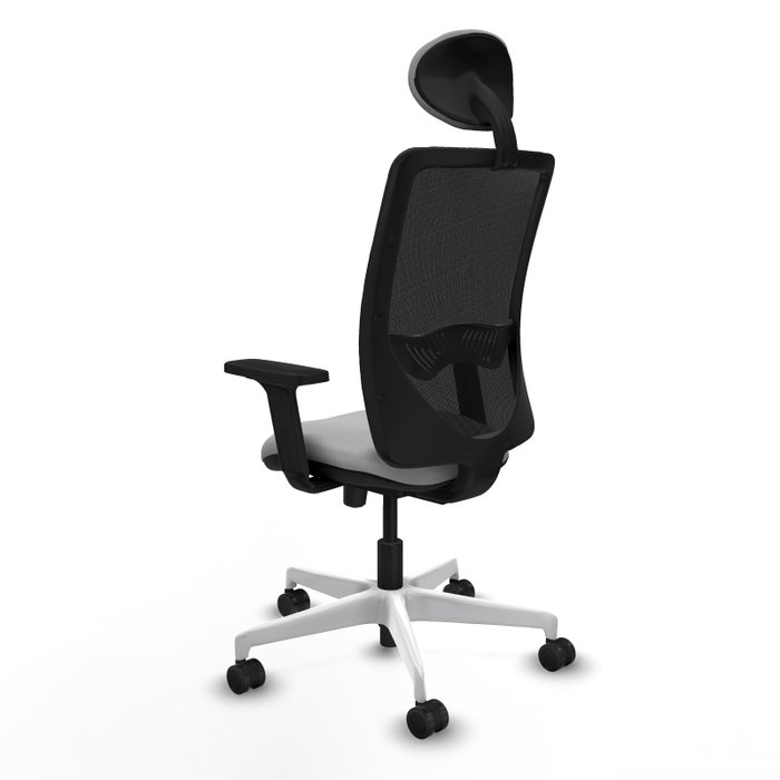 PIQUERAS Y CRESPO Silla de oficina Zulema con mecanismo Sincro/Traslack, Gris claro y Negro PIQUERAS Y CRESPO Silla de oficina Zulema con mecanismo Sincro/Traslack, Gris claro y Negro