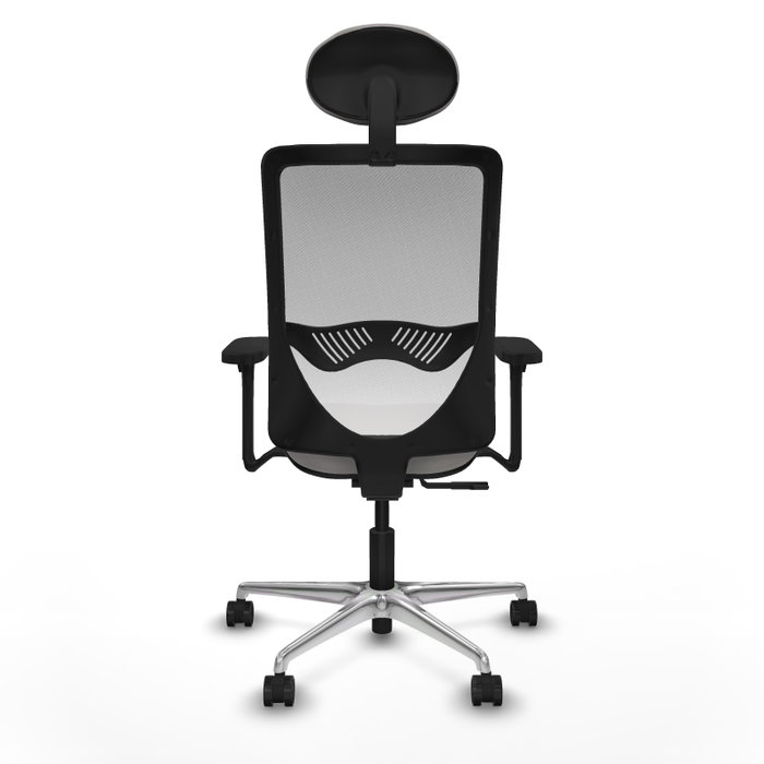 PIQUERAS Y CRESPO Silla de oficina Zulema Blanca con Mecanismo Sincro y Brazos 3D PIQUERAS Y CRESPO Silla de oficina Zulema Blanca con Mecanismo Sincro y Brazos 3D