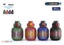 Inde Botella Sport Agua Multicol. 1000 ml - Alto 18,7 cm, Ancho 10,7 cm (12 Unidades)