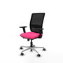 PIQUERAS Y CRESPO Silla de oficina Haches Rosa y Negro