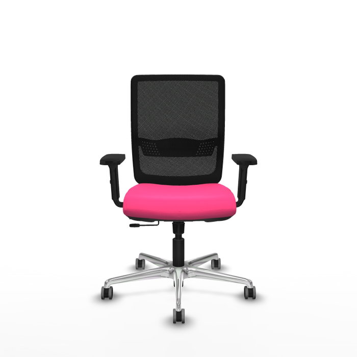 PIQUERAS Y CRESPO Silla de oficina Haches Rosa y Negro PIQUERAS Y CRESPO Silla de oficina Haches Rosa y Negro