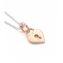 Secrecy Collar con Colgante YOURS de Diamante y Plata de Ley