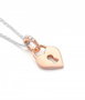 Secrecy Collar con Colgante YOURS de Diamante y Plata de Ley