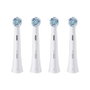 Oral-B iO Ultimate Cleaning Cabezales de Repuesto, Pack de 4, Blanco