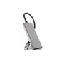 Conceptronic HUBBIES16G Hub USB-C de 4 puertos, 10 Gbps, Gris