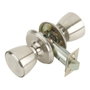 MCM Cerradura con pomo para puerta de paso 510-4-4-70 Inox Entrada 70 mm