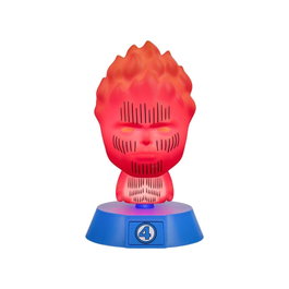 Fantastic Four Lámpara Icons Human Torch 11 cm
