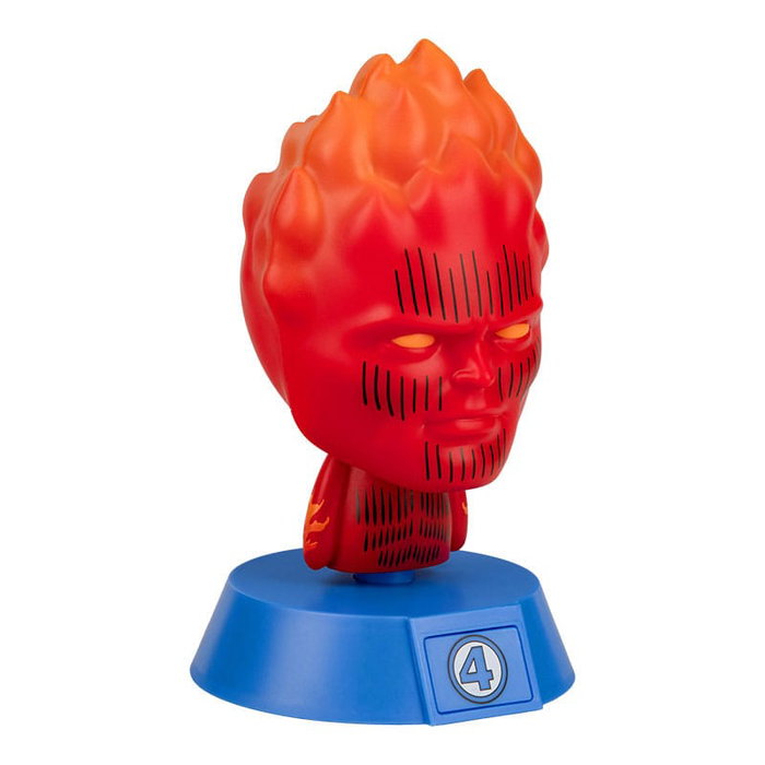 Fantastic Four Lámpara Icons Human Torch 11 cm