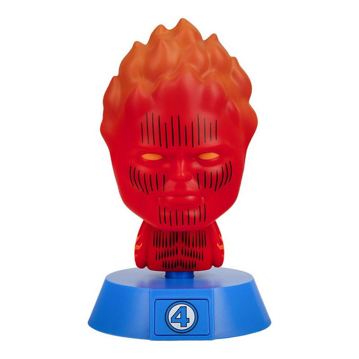 Fantastic Four Lámpara Icons Human Torch 11 cm
