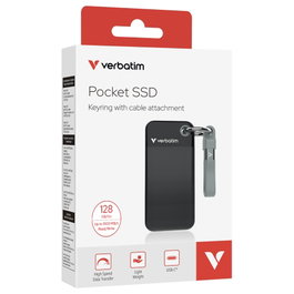 Verbatim Pocket SSD 128GB Black/Grey
