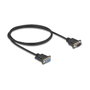 DeLOCK Cable de serie RS-232 D-Sub9 macho a hembra 1 m