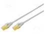 Digitus Cable de red Cat6a U/UTP 1 m Gris