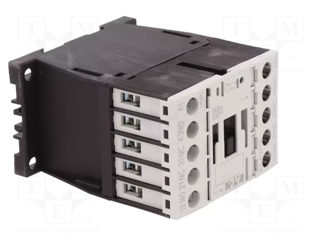 EATON ELECTRIC Contactor DILA-22 4-polar 24VDC 4A