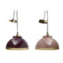 DKD Home Decor Lámpara de Techo de Metal Lacado, Surtido Lila y Rosa