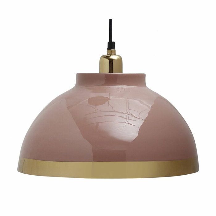 DKD Home Decor Lámpara de Techo de Metal Lacado, Surtido Lila y Rosa