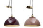 DKD Home Decor Lámpara de Techo de Metal Lacado, Surtido Lila y Rosa