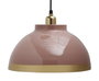 DKD Home Decor Lámpara de Techo de Metal Lacado, Surtido Lila y Rosa