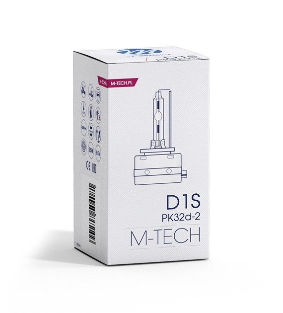 M-Tech Lámpara Xenón M-Tech Basic D1S 6000K M-Tech Lámpara Xenón M-Tech Basic D1S 6000K