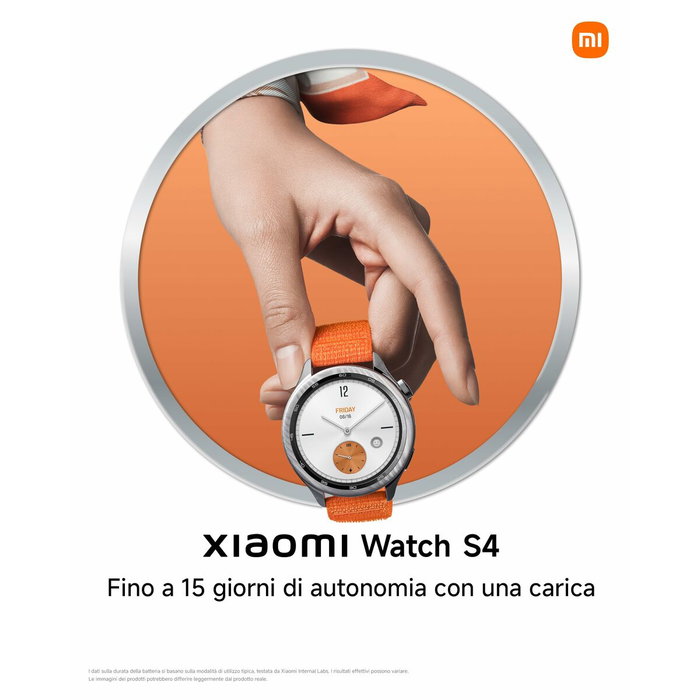 Smartwatch Xiaomi Watch S4 Plateado 1,43"