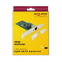 DeLOCK 89943 Tarjeta de Red Gigabit LAN PCI Express x1 1x RJ45 Intel 82574L - Interna, 10/100/1000 Mbit/s, Windows/Linux