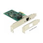 DeLOCK 89943 Tarjeta de Red Gigabit LAN PCI Express x1 1x RJ45 Intel 82574L - Interna, 10/100/1000 Mbit/s, Windows/Linux