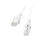 Lanberg Pack de 10 Patchcord Cat.6 U/UTP 1m Blanco Fluke Passed