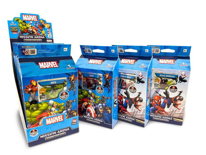 Marvel Trading Card Game Starter Deck - Juego de Cartas Coleccionables de Marvel, Mazo Inicial perfecto para empezar a jugar, Edad recomendada a partir de 6 años