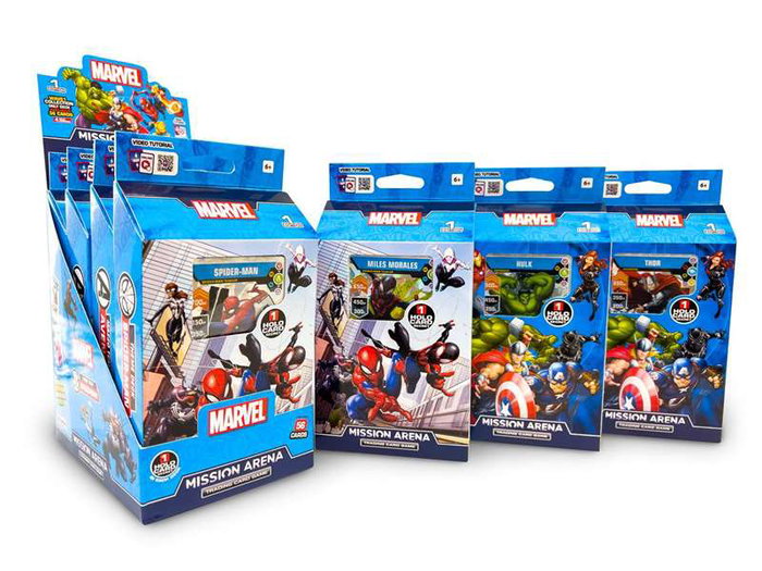 Marvel Trading Card Game Starter Deck - Juego de Cartas Coleccionables de Marvel, Mazo Inicial perfecto para empezar a jugar, Edad recomendada a partir de 6 años