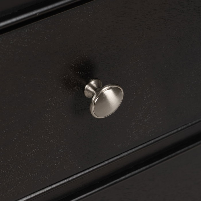 Cómoda Negro Mármol-Dm 60 X 33 X 75,50 cm Cómoda Negro Mármol-Dm 60 X 33 X 75,50 cm