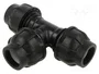 GEBO Conector de Apriete en T para Tuberías PE 32mm