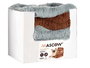 Mascow Cuna para Mascota Suave 50x70 cm Gris/Marrón Poliéster Surtido (Set de 16)