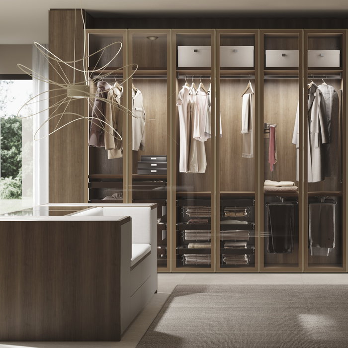 Emuca Cajón de alambre para armarios y vestidores Quartz, 540mm (M70), Acero, Titanio