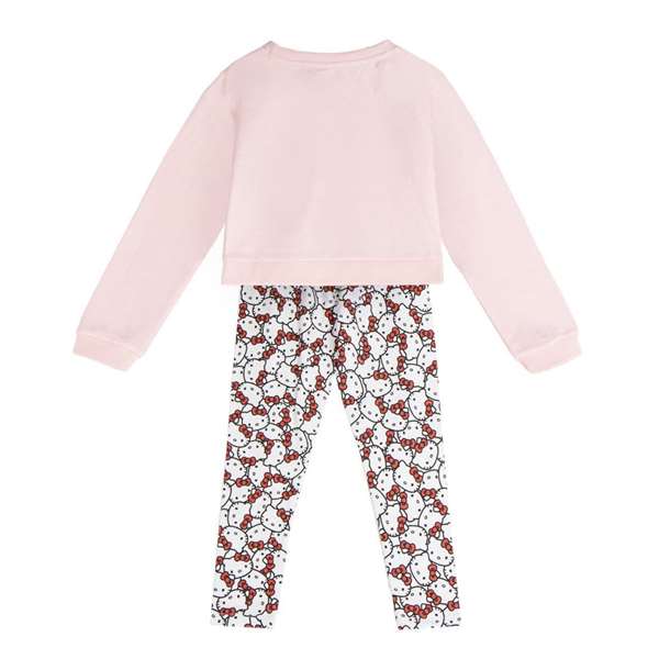 Cerdá Conjunto 2 Piezas Leggin Hello Kitty Cotton Brushed para Niña Talla 8 Años Pink