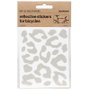 Bookman Calcomanías Reflectantes Scotchlite 3M Patrón Leopardo - Paquete de 10