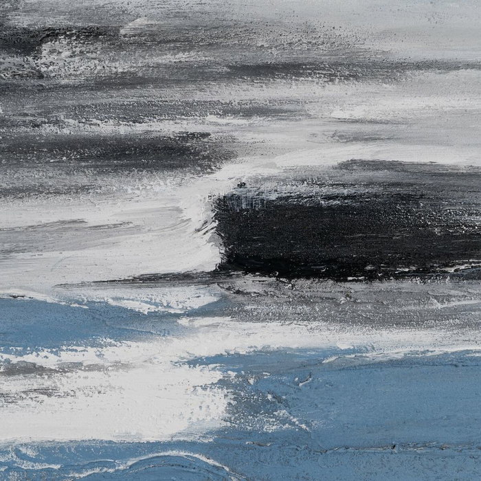 Lienzo Negro Abstracto 100 X 3,5 X 140 CM Lienzo Negro Abstracto 100 X 3,5 X 140 CM