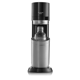 Sodastream SodaStream Water Bubbler E-Duo 1016912410 - Máquina para Hacer Agua con Gas, Color Plateado y Negro