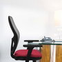 PIQUERAS Y CRESPO Silla de oficina Jorquera Verde oliva y Negro